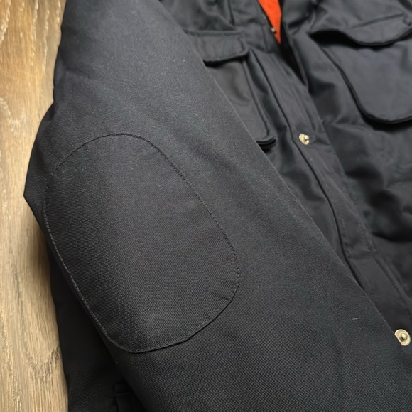 🟣 NAVY BLUE HOODED NAUTICA UTILITY COAT SIZE MEDIUM 10/12 BOYS - Picture 3 of 10